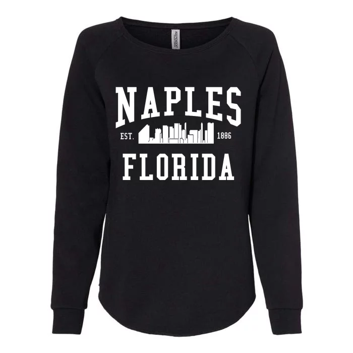 Naples Florida Est 1886 Womens California Wash Sweatshirt