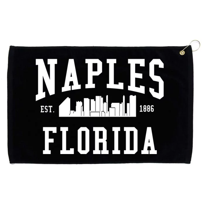 Naples Florida Est 1886 Grommeted Golf Towel