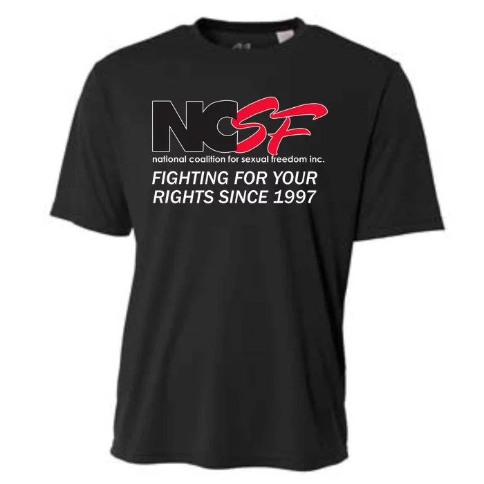 Ncsf Fighting For Your Rights Since 1997 Darker Colors Cooling Performance Crew T-Shirt