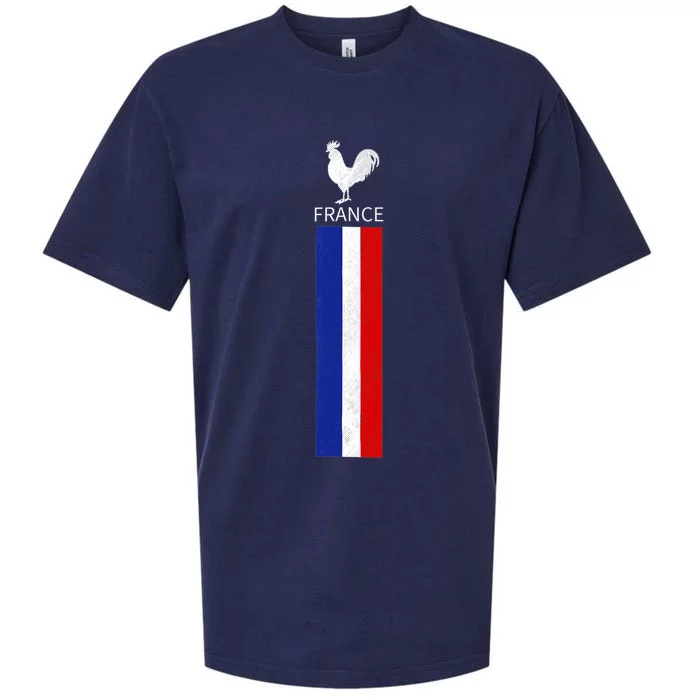 National France Flag Jersey French Football Soccer Team Sueded Cloud Jersey T-Shirt