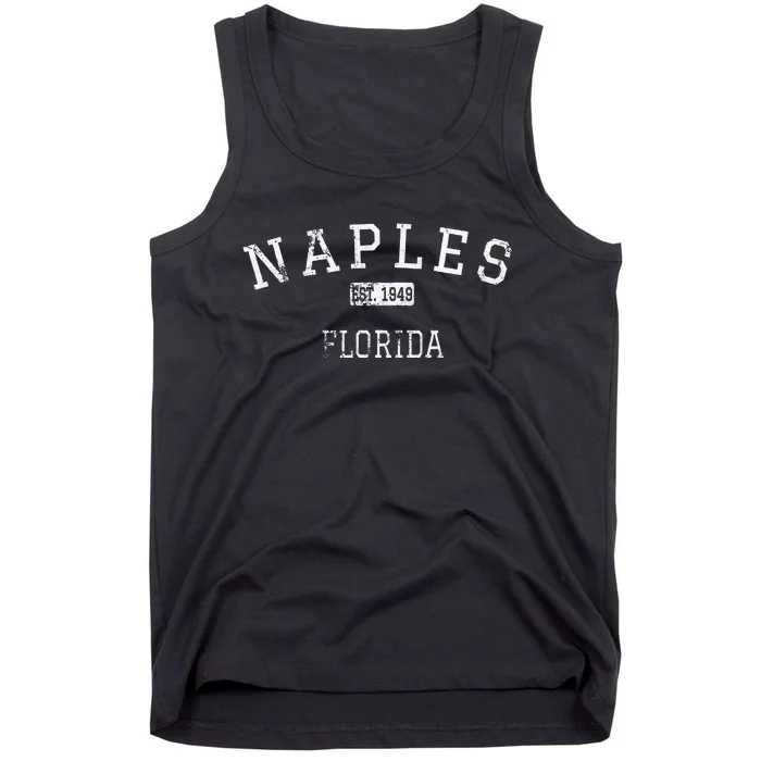 Naples Florida FL Vintage Tank Top