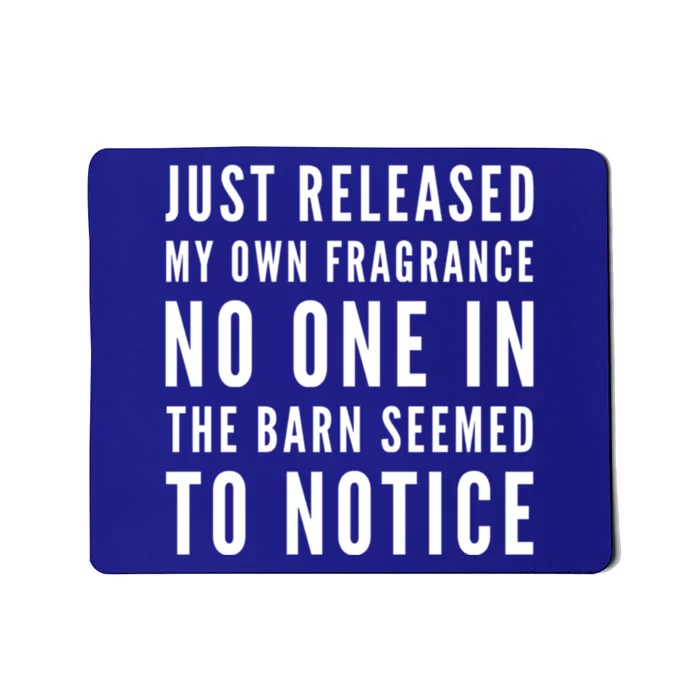 New Fragrance Funny Flatulence Novelty Barn Tee Gift Mousepad