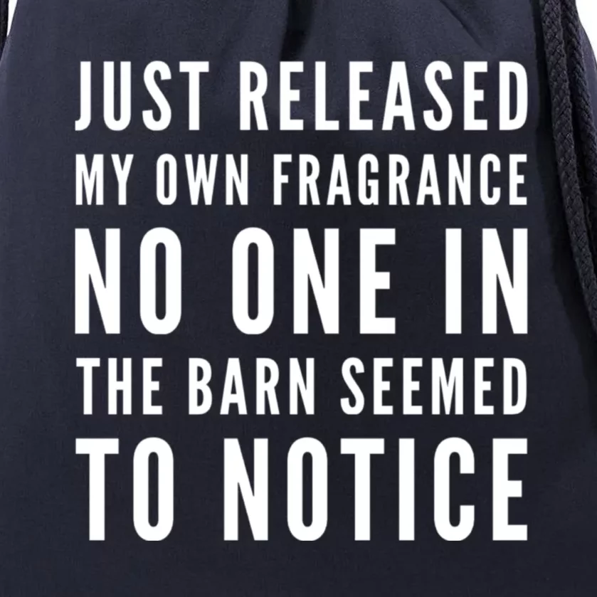 New Fragrance Funny Flatulence Novelty Barn Tee Gift Drawstring Bag