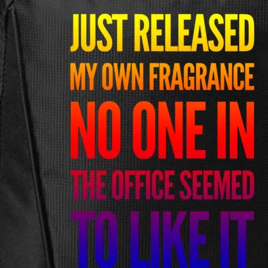 New Fragrance Funny Flatulence Novelty Office Tee Gift City Backpack