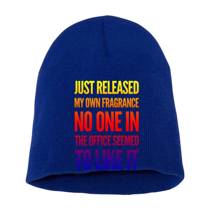 New Fragrance Funny Flatulence Novelty Office Tee Gift Short Acrylic Beanie