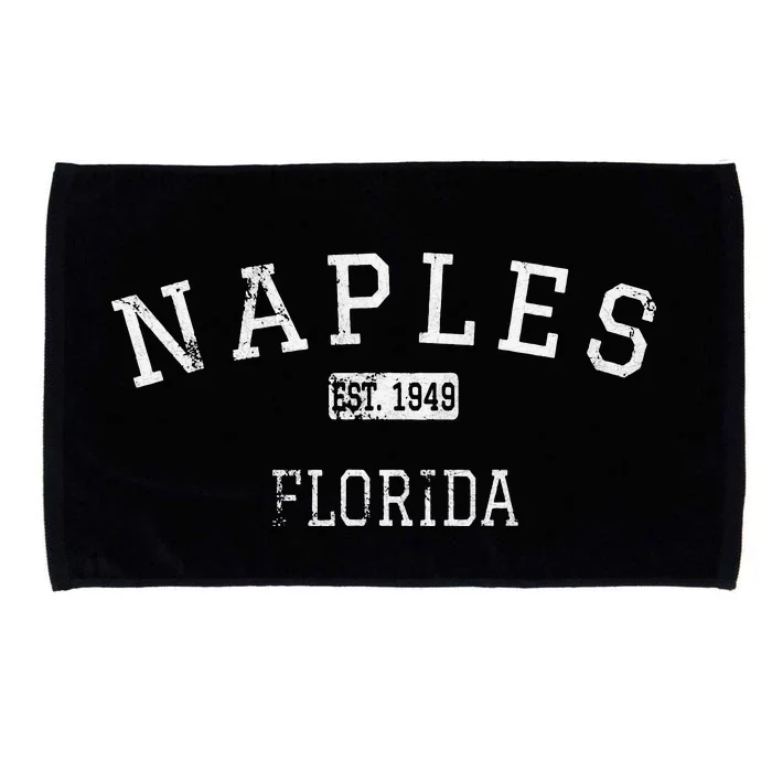 Naples Florida FL Vintage Microfiber Hand Towel