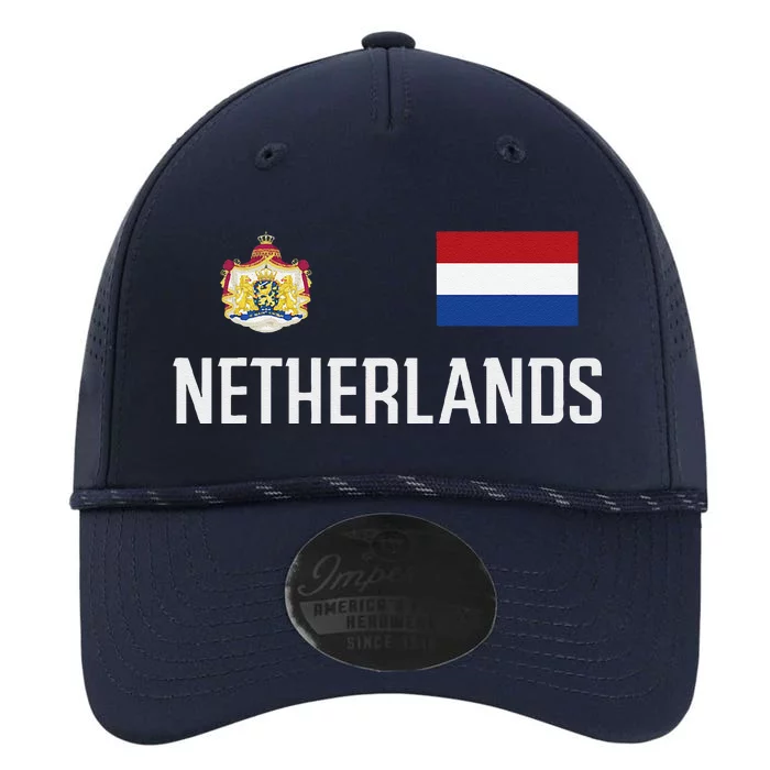 Netherlands Flag Football Soccer Fan Gift Performance The Dyno Cap