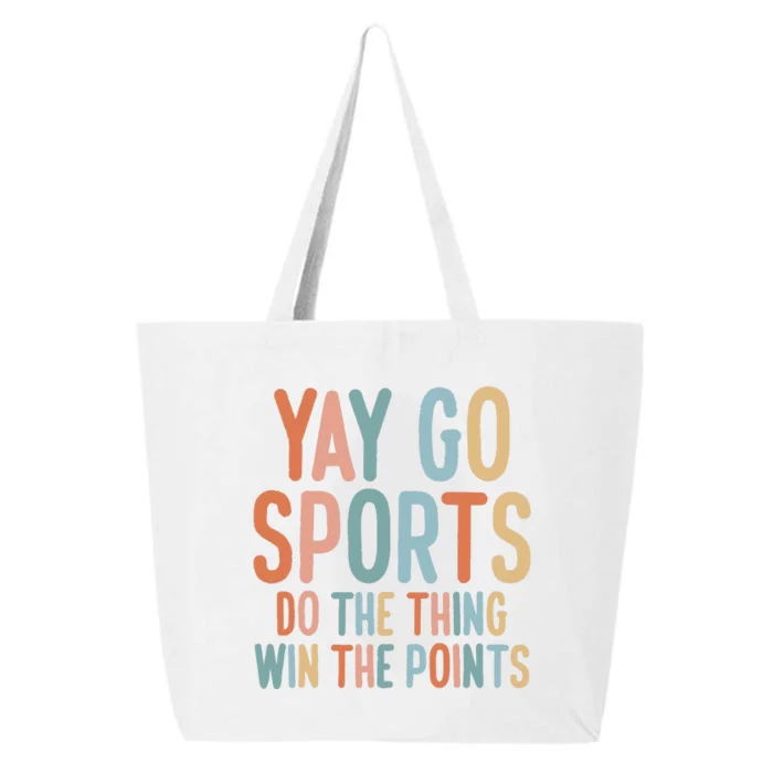 Nonsports Fan Go Sports Yay Sports 25L Jumbo Tote