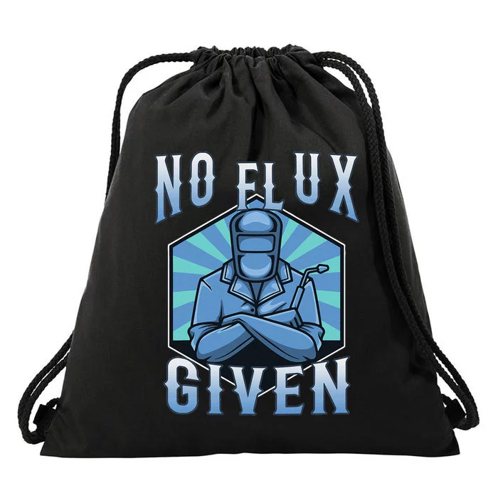 No Flux Given Drawstring Bag