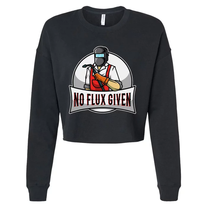 No Flux Given Cropped Pullover Crew