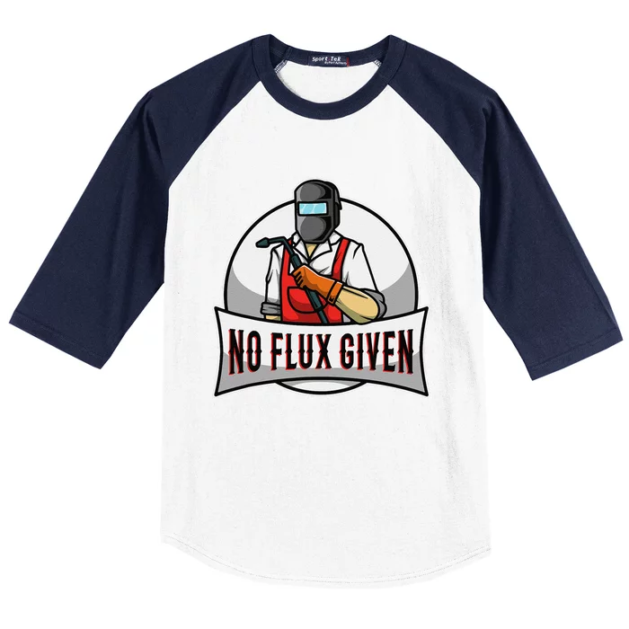 No Flux Given Baseball Sleeve Shirt