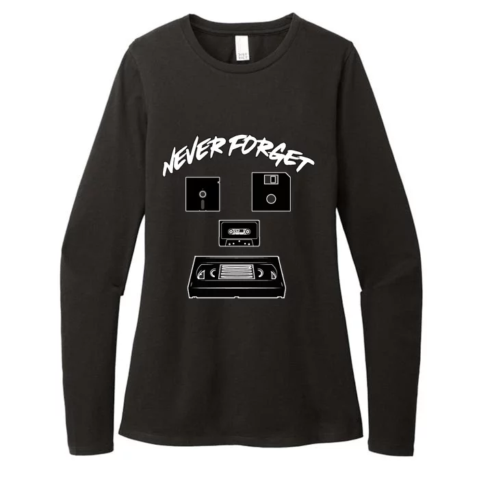 Never Forget Gift Womens CVC Long Sleeve Shirt