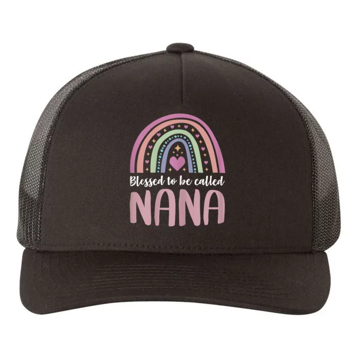 Nana For Grandma Women Mothers Day Blessed Nana Yupoong Adult 5-Panel Trucker Hat