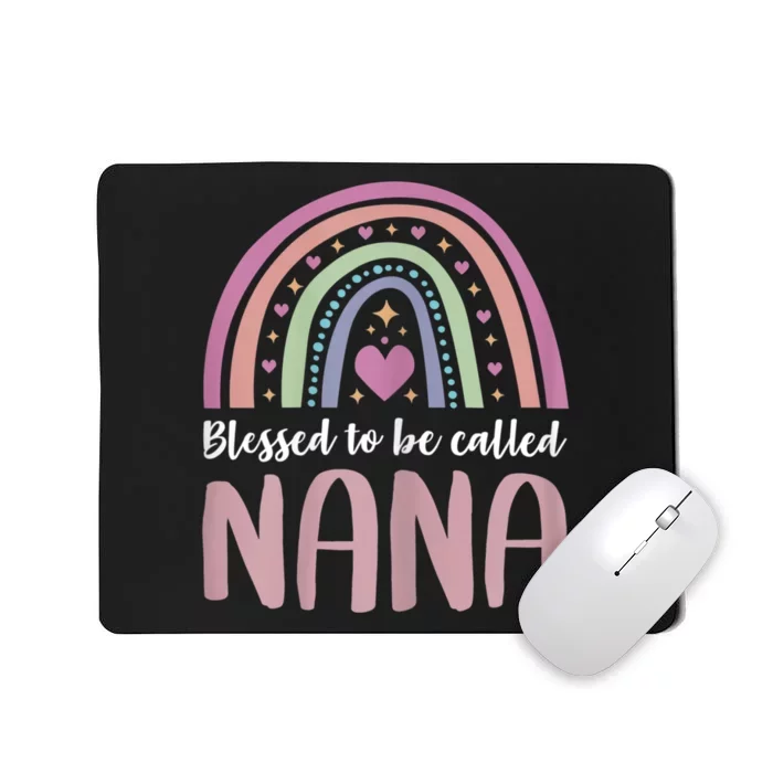 Nana For Grandma Women Mothers Day Blessed Nana Mousepad