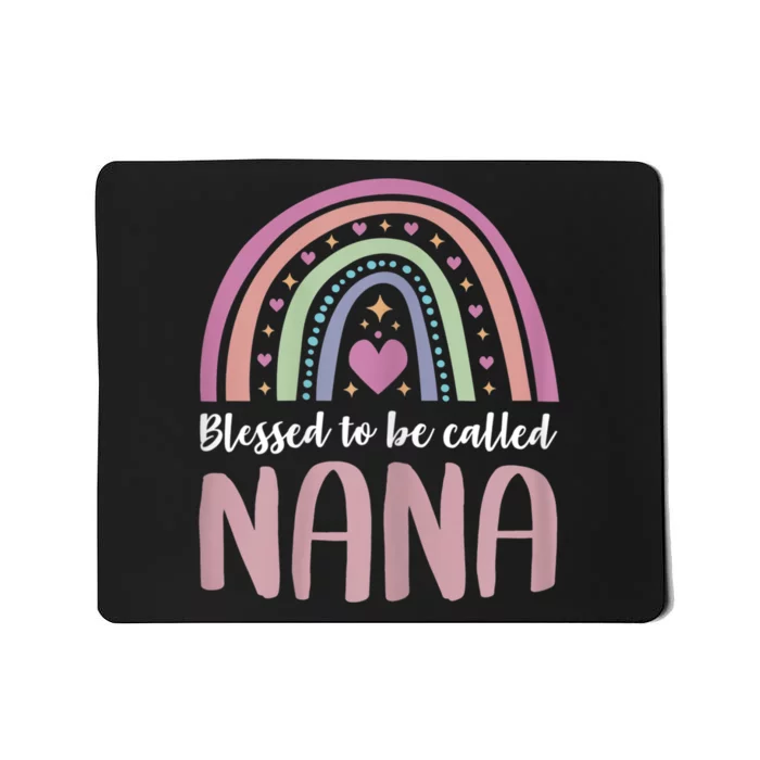 Nana For Grandma Women Mothers Day Blessed Nana Mousepad