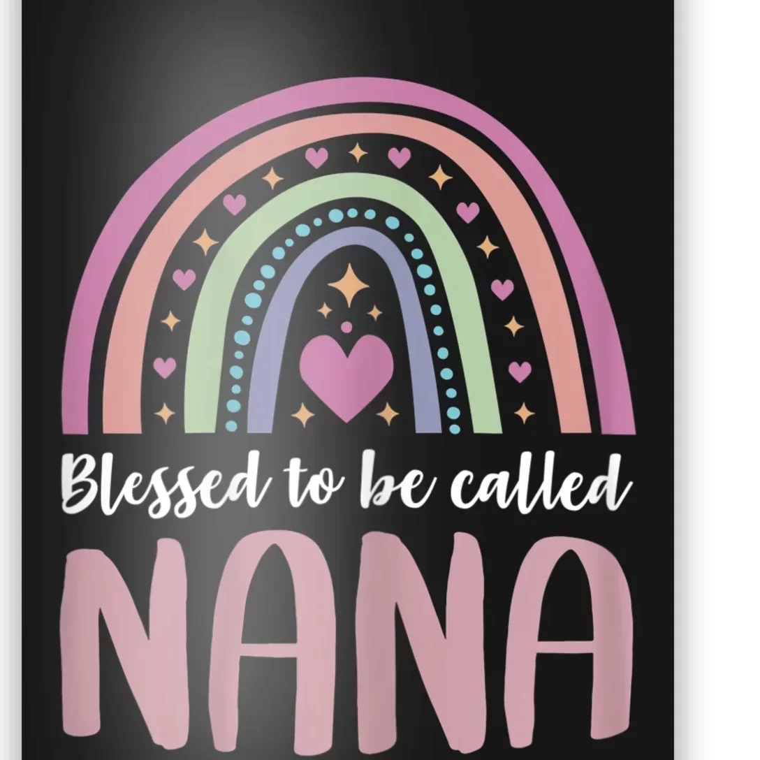 Nana For Grandma Women Mothers Day Blessed Nana Poster