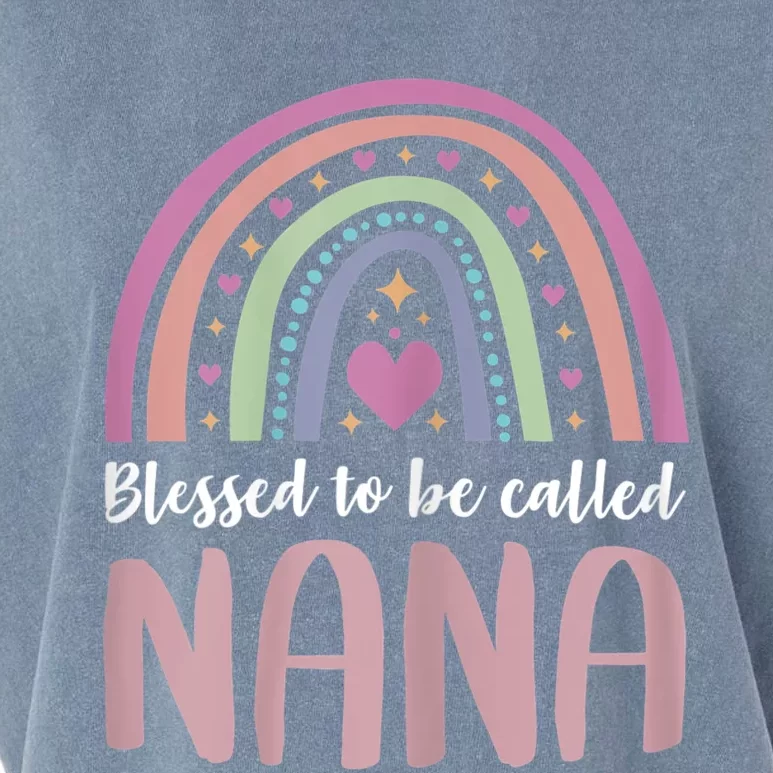 Nana For Grandma Women Mothers Day Blessed Nana Garment-Dyed Women's Muscle Tee