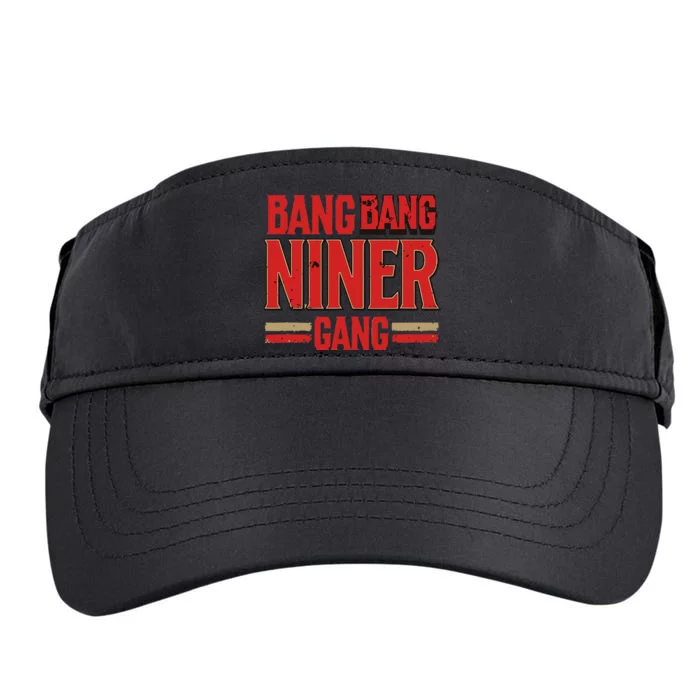 Niner Football Gang Adult Drive Performance Visor