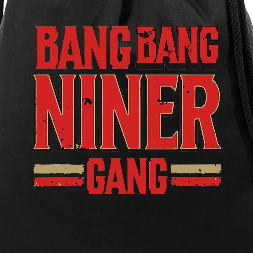 Niner Football Gang Drawstring Bag