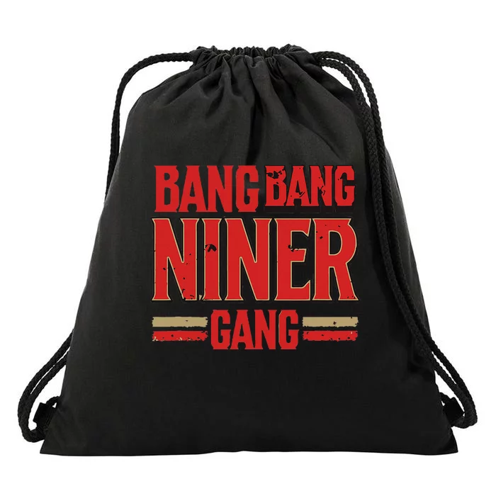 Niner Football Gang Drawstring Bag