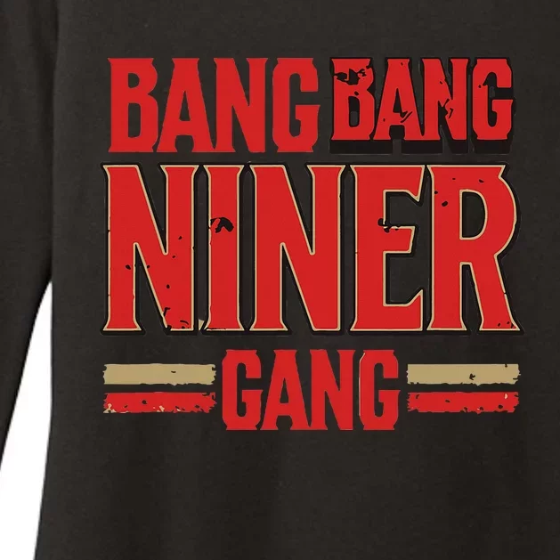 Niner Football Gang Womens CVC Long Sleeve Shirt