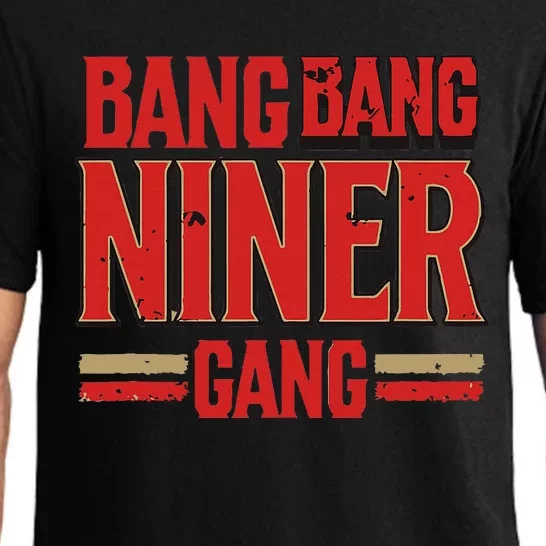 Niner Football Gang Pajama Set