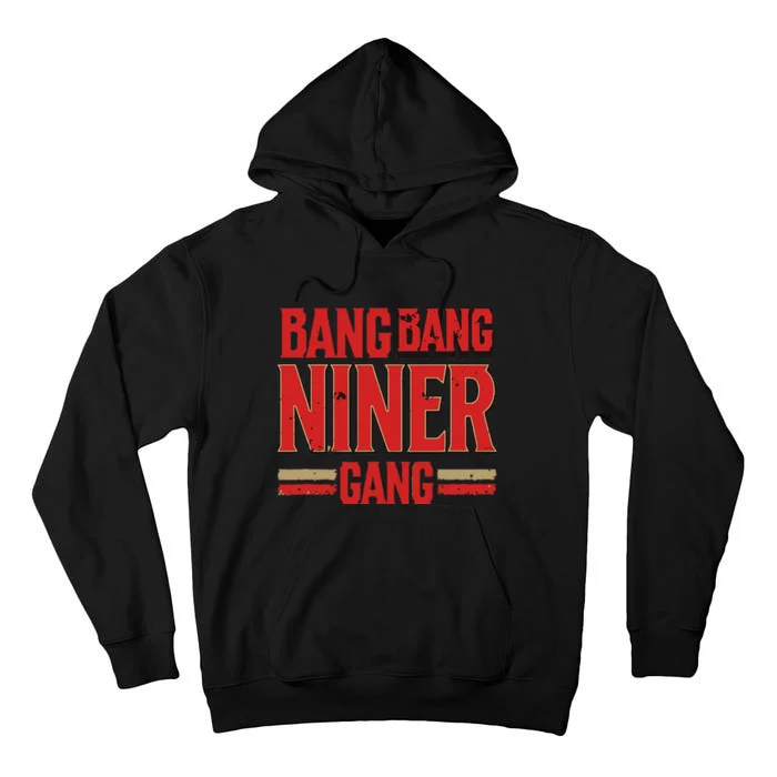 Niner Football Gang Tall Hoodie