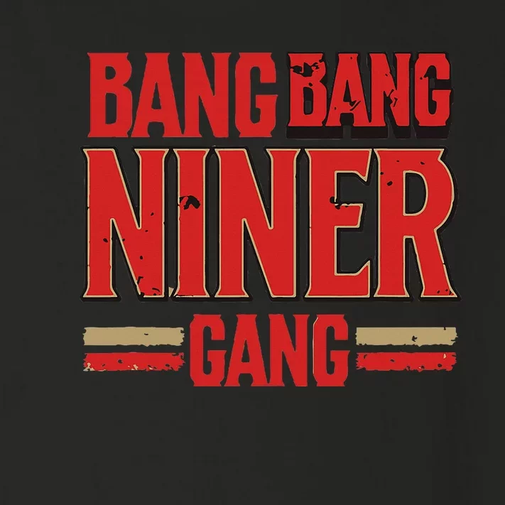 Niner Football Gang Toddler Long Sleeve Shirt