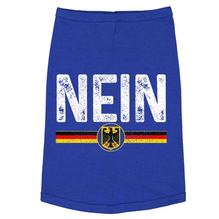 Nein Funny German No Germany Flag Souvenir Oktoberfest Gift Doggie Tank