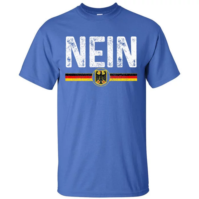 Nein Funny German No Germany Flag Souvenir Oktoberfest Gift Tall T-Shirt