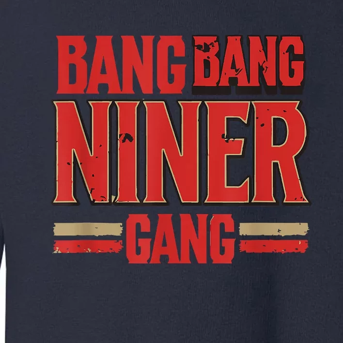 Niner Football Gang Toddler Sweatshirt