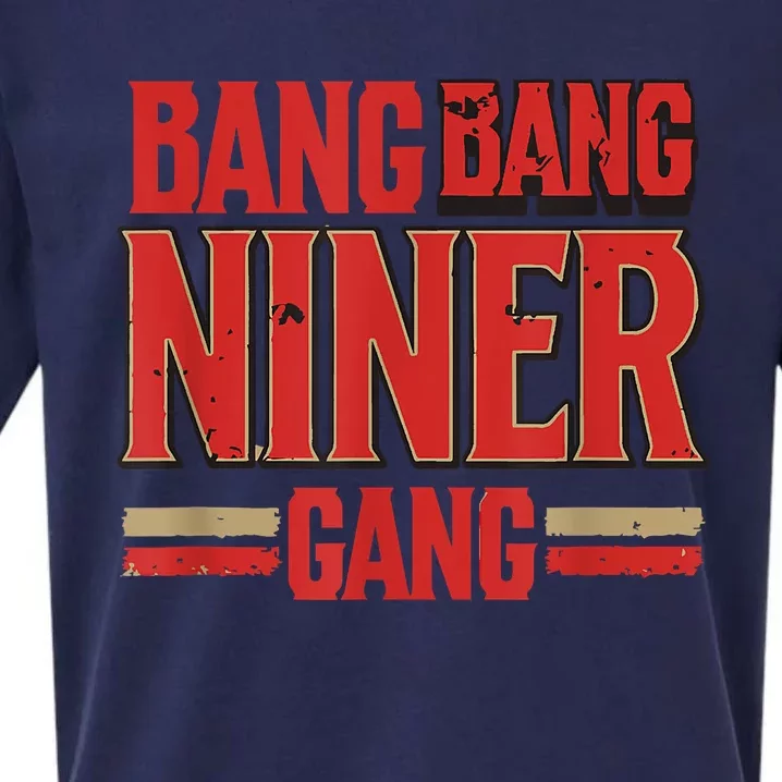 Niner Football Gang Sueded Cloud Jersey T-Shirt