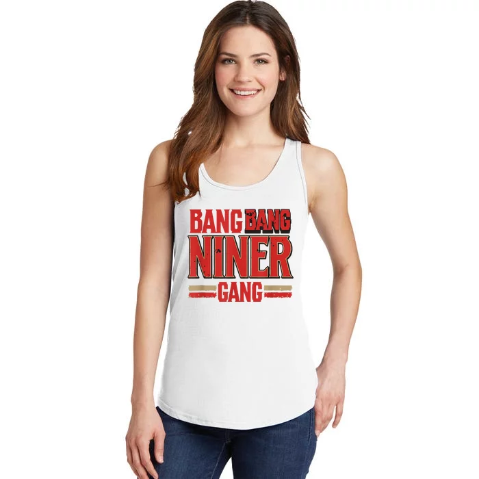 Niner Football Gang Ladies Essential Tank