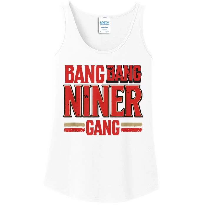 Niner Football Gang Ladies Essential Tank