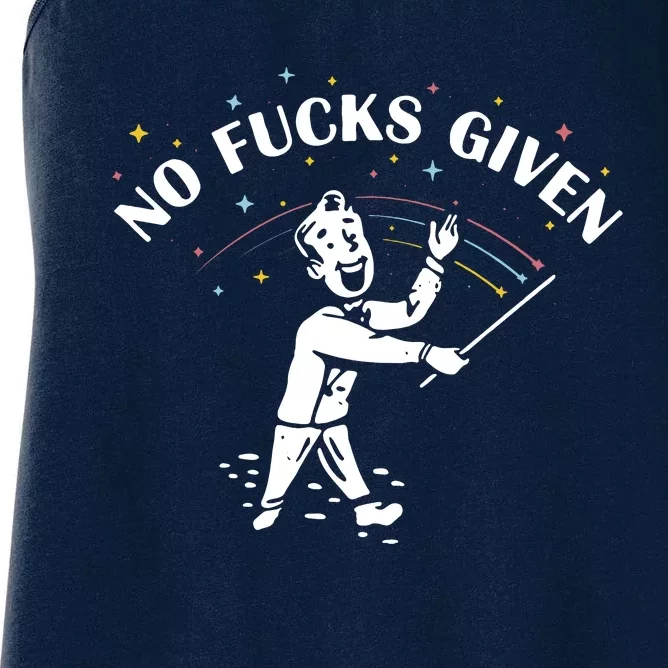 No Fucks Given Women's Racerback Tank