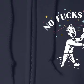 No Fucks Given Full Zip Hoodie