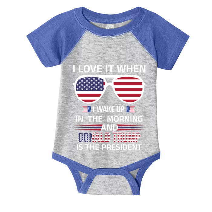 Novelty Funny Graphic Trump Republican Anti Biden Harris Cute Gift Infant Baby Jersey Bodysuit