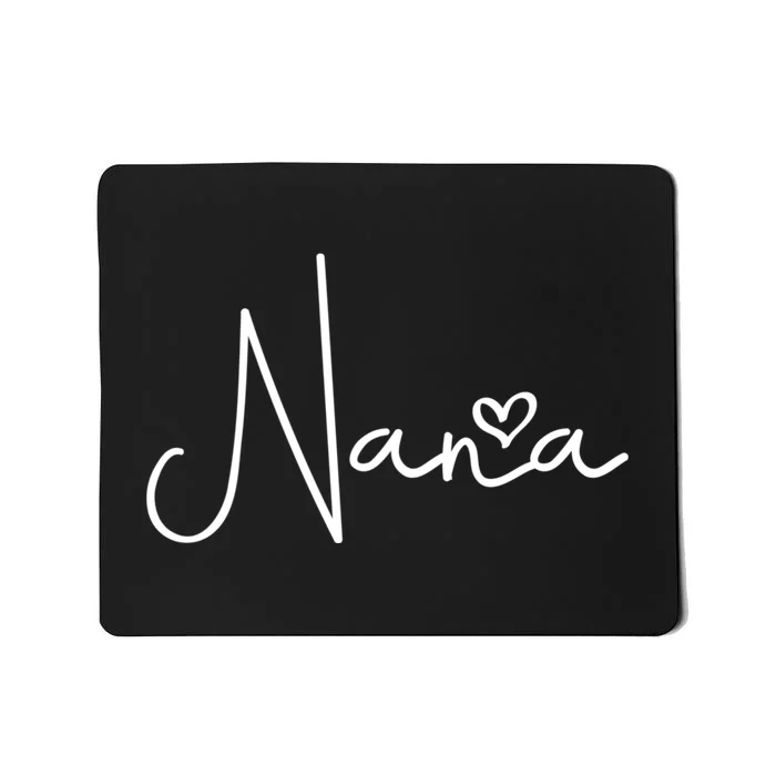 Nana For Grandma Women Christmas Mother's Day Birthday Gift Mousepad