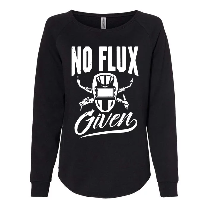 No Flux Given Womens California Wash Sweatshirt