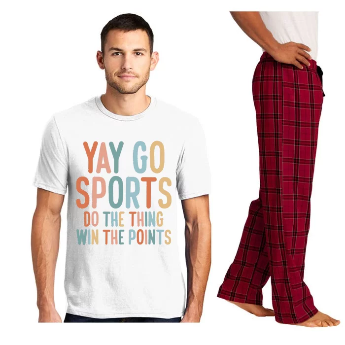 NonSports Fan Go Sports Yay Sports Pajama Set