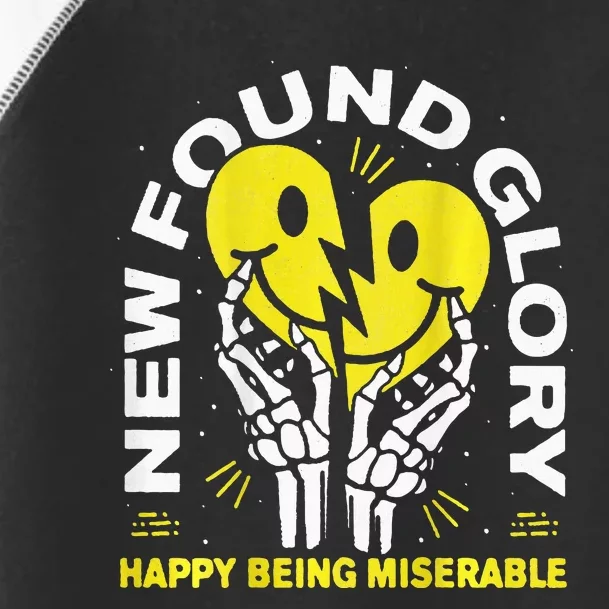 New Found Glory Happy Being Miserable Toddler Fine Jersey T-Shirt