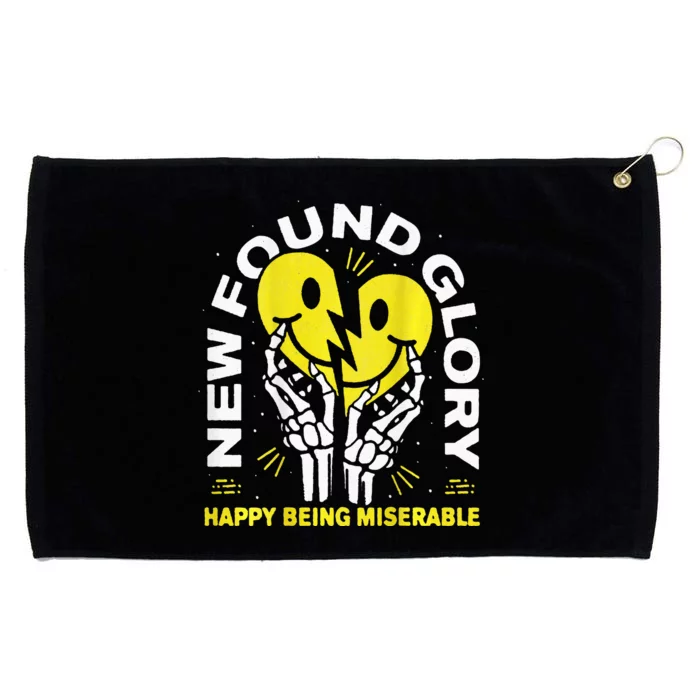 New Found Glory Happy Being Miserable Grommeted Golf Towel