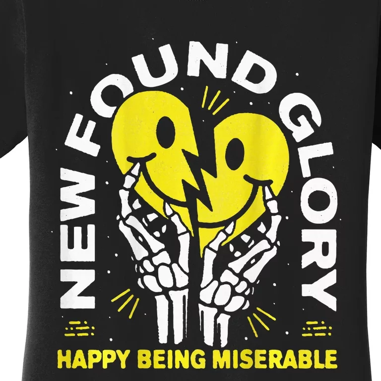 New Found Glory Happy Being Miserable Women's T-Shirt