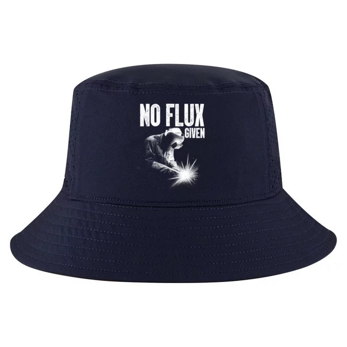 No Flux Given Best Welding Art For Dad Welder Arc Welding Metal Worker Cool Comfort Performance Bucket Hat