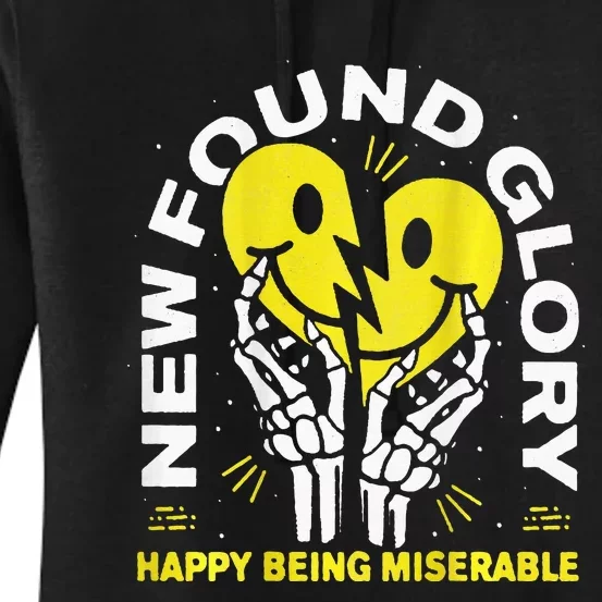 New Found Glory Happy Being Miserable Women's Pullover Hoodie