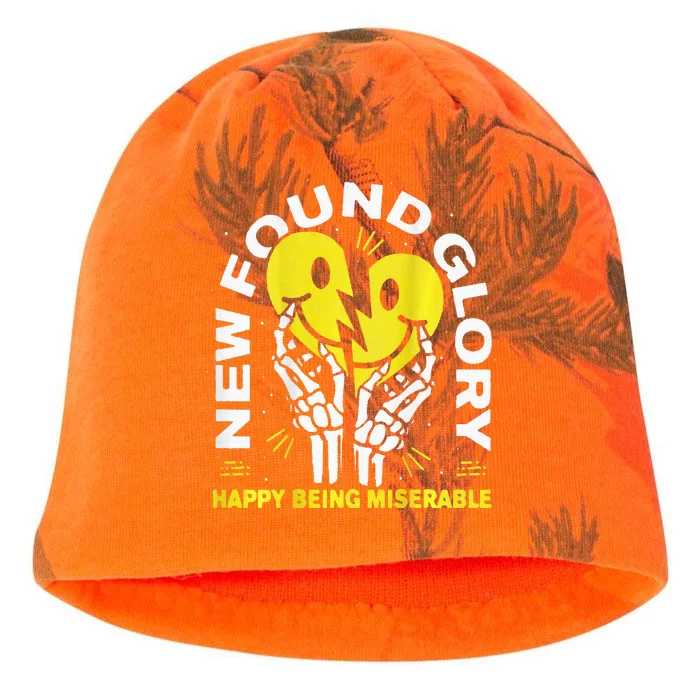 New Found Glory Happy Being Miserable Kati - Camo Knit Beanie