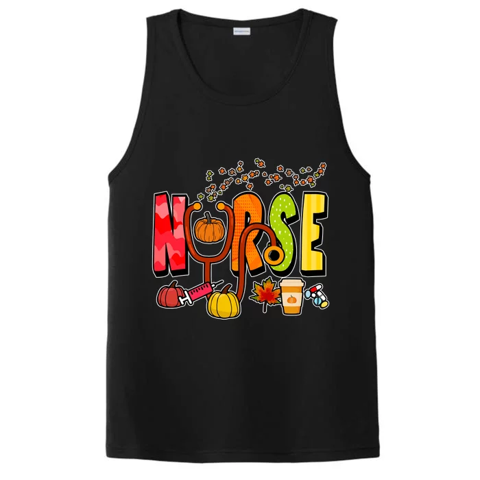 Nurse Fall Holiday Performance Tank