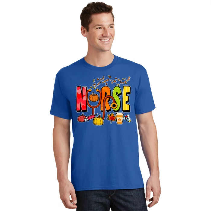 Nurse Fall Holiday T-Shirt