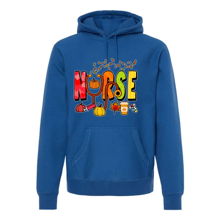 Nurse Fall Holiday Premium Hoodie