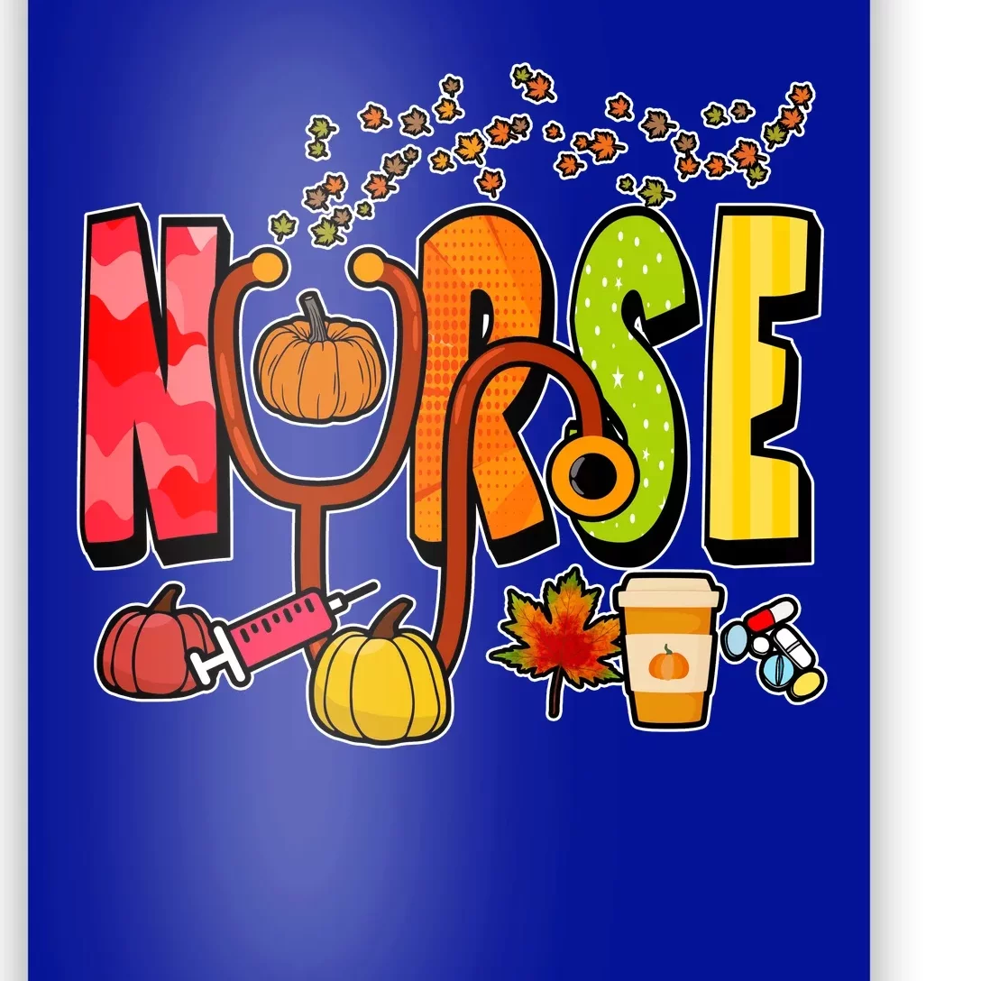 Nurse Fall Holiday Poster